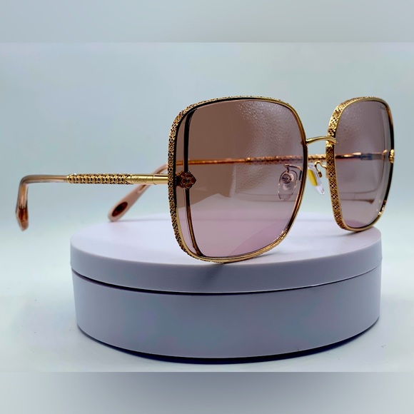 NEW!!! 👑CHOPARD IMPERIAL Sunglasses SCHG33S 2AMX Authentic Limited edition - Picture 16 of 16